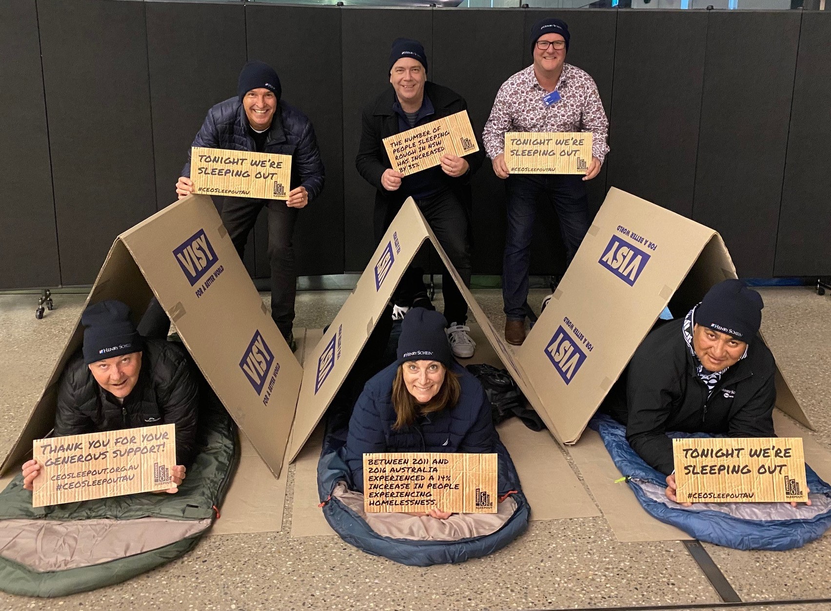Vinnies CEO Sleepout 2023